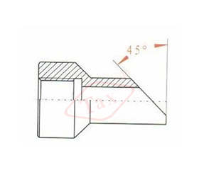 45度直形連接頭